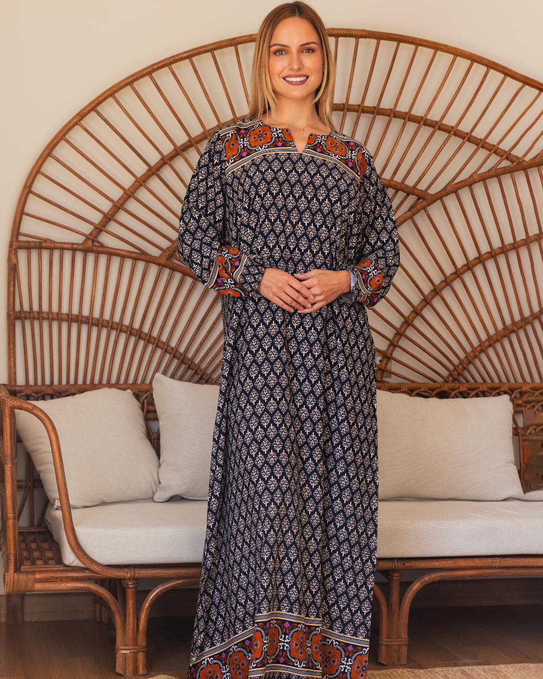 قميص فسكوز كم مشجر 70