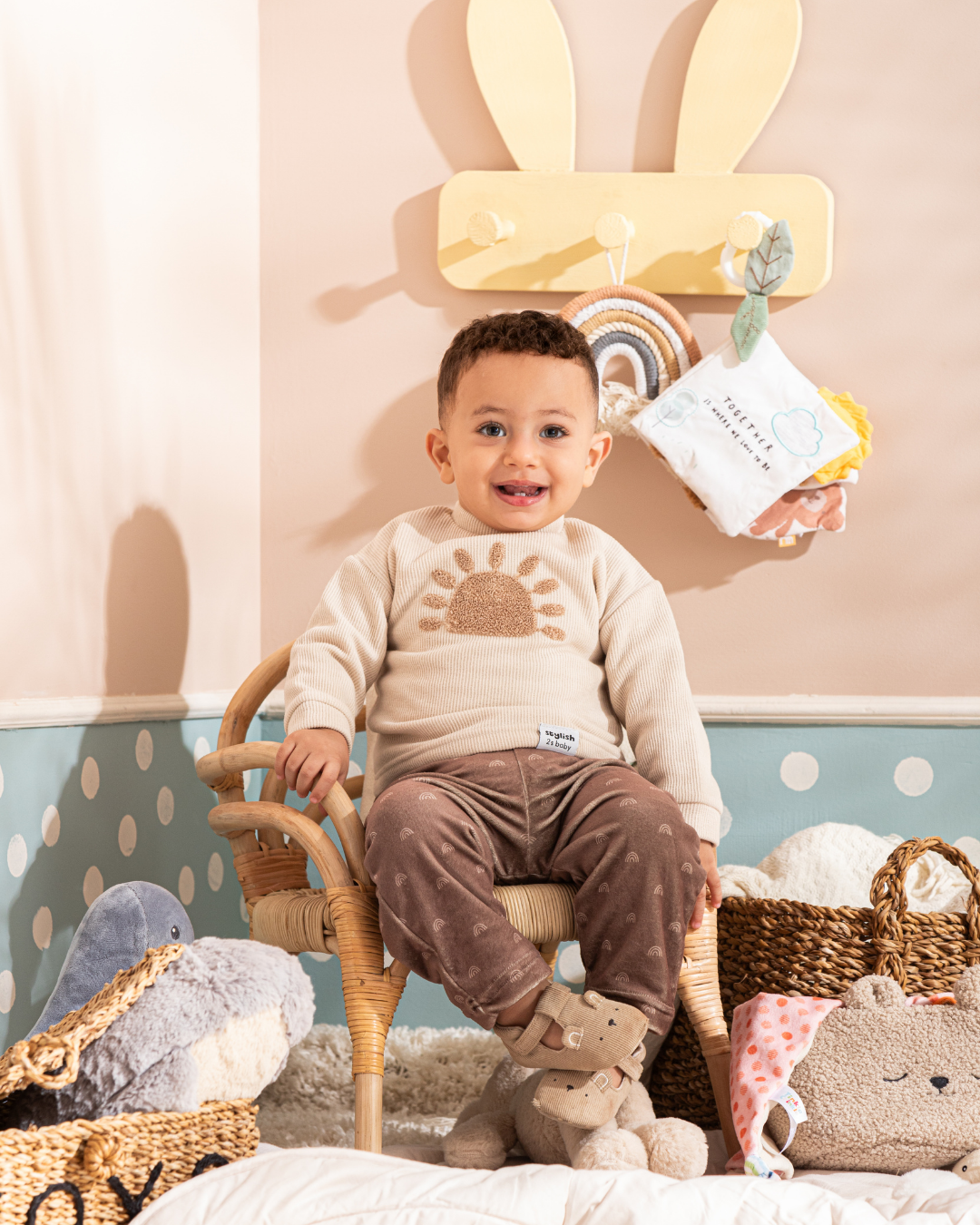 Wild Soul بيجاما مواليد كُم طويل