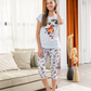 Power Puff women's pajama half pintacore