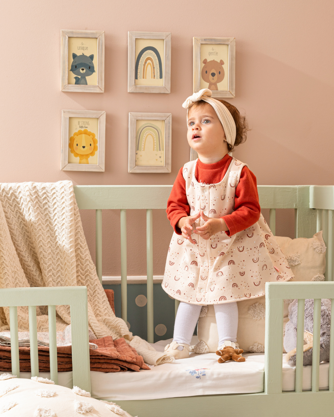 Happy mood سالوبيت فستان بيبي بناتي