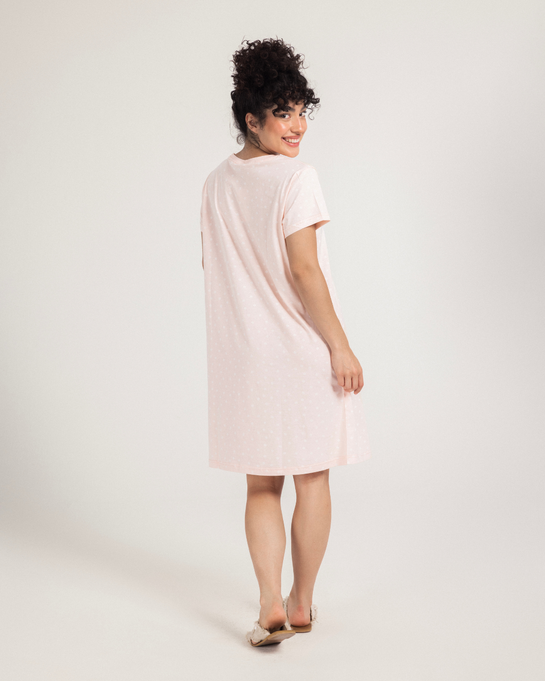 Happy days Nightshirt half sleeves cotton