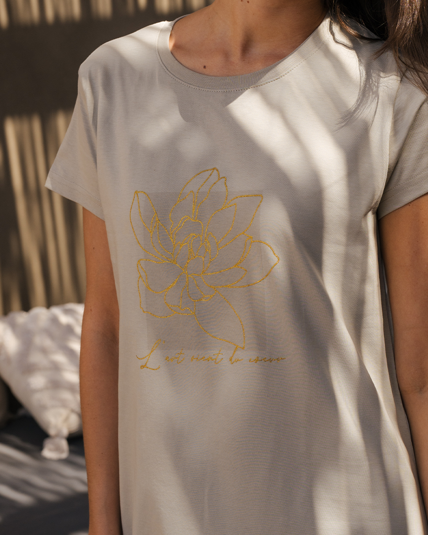 Big Flower Women's Nightgown