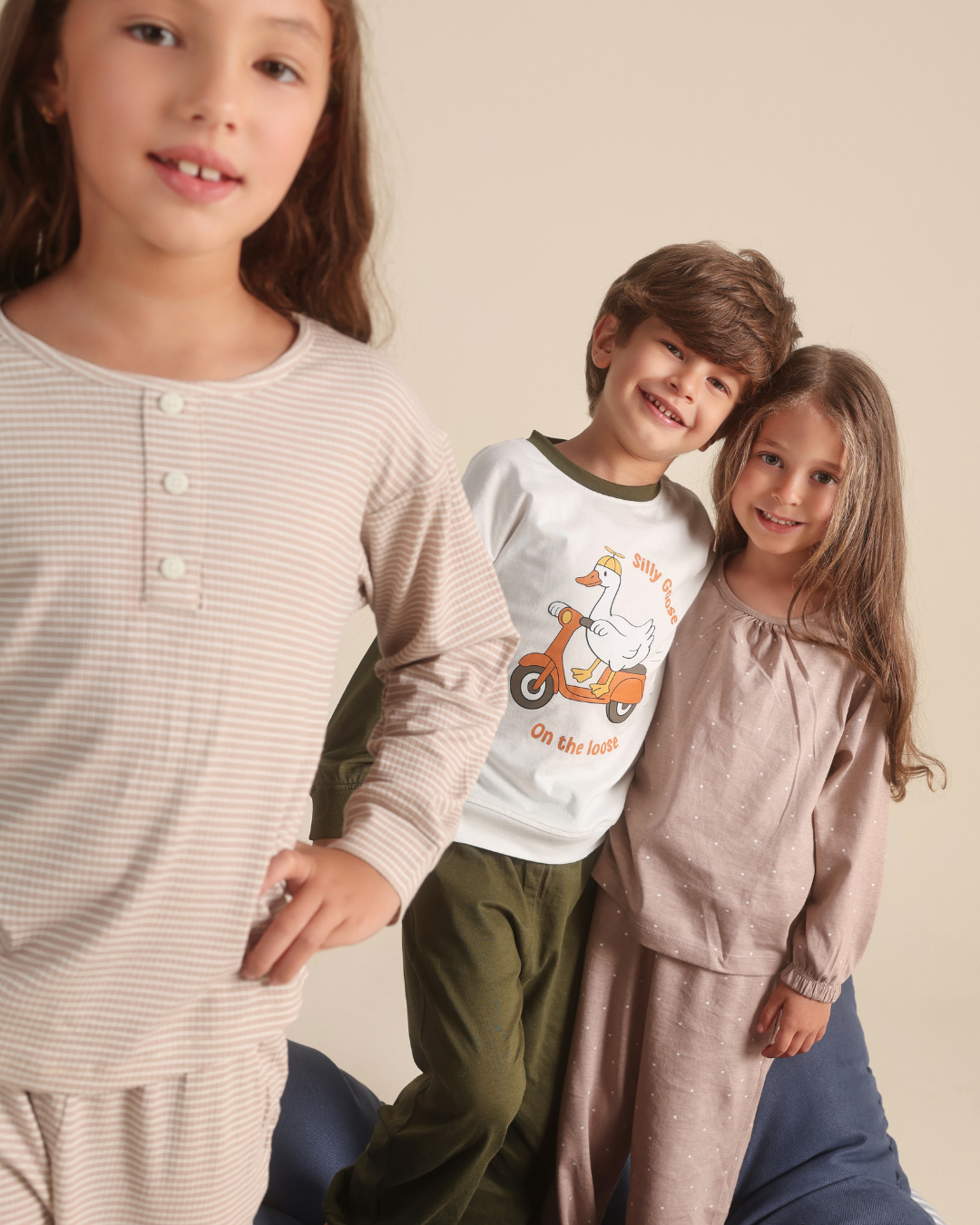 Boys pajama set silly goose on the loose