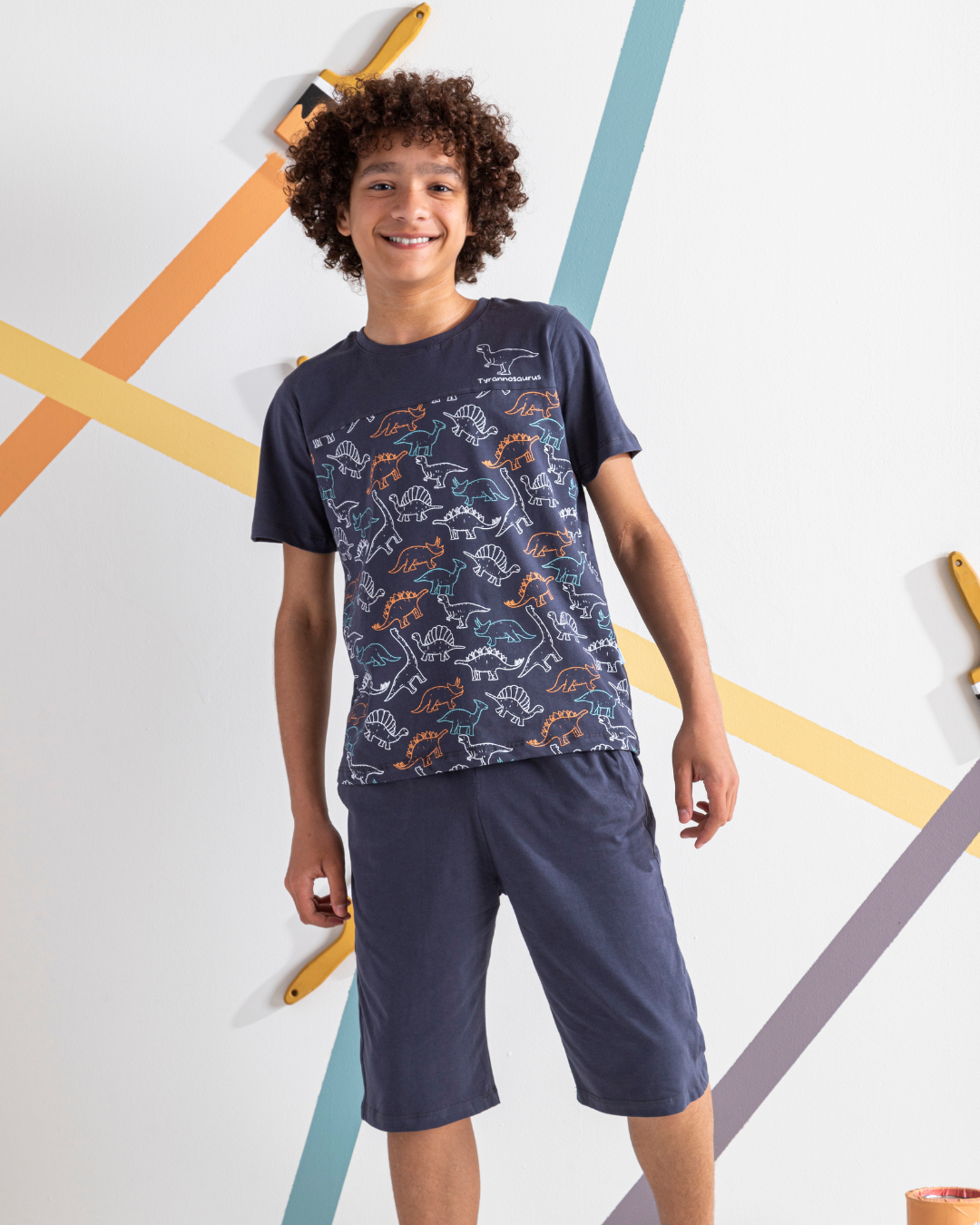 Tyrannosaurus بيجاما أولادي جونيور