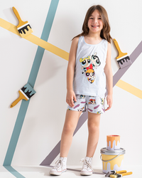Power Puff girls' pajama shorts