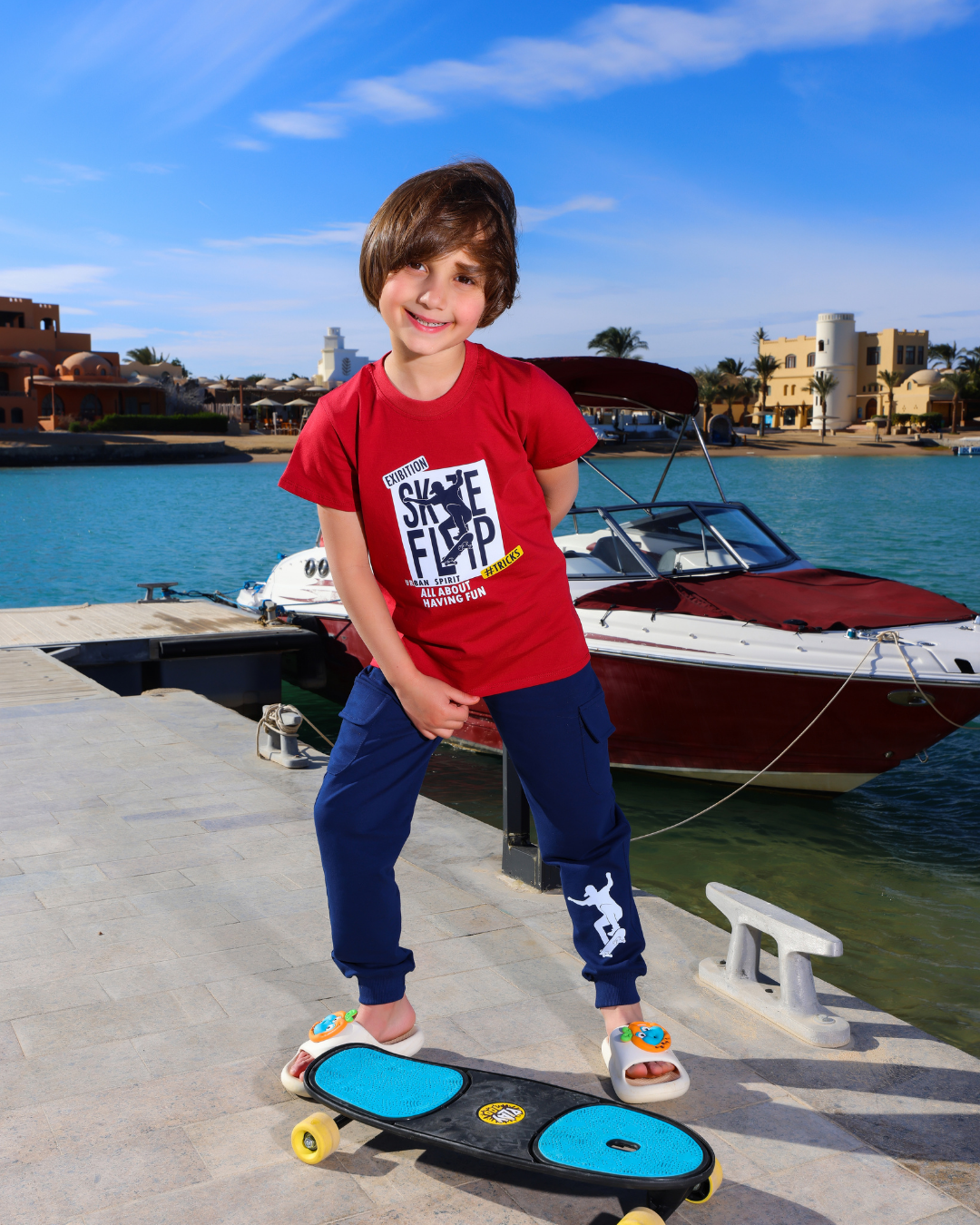 Skate flib بيجاما اولادي