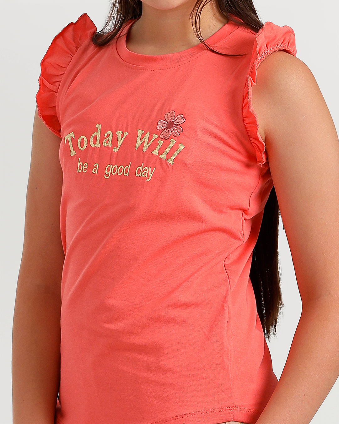 Happy Flower Girls' Pajama Kit Shorts