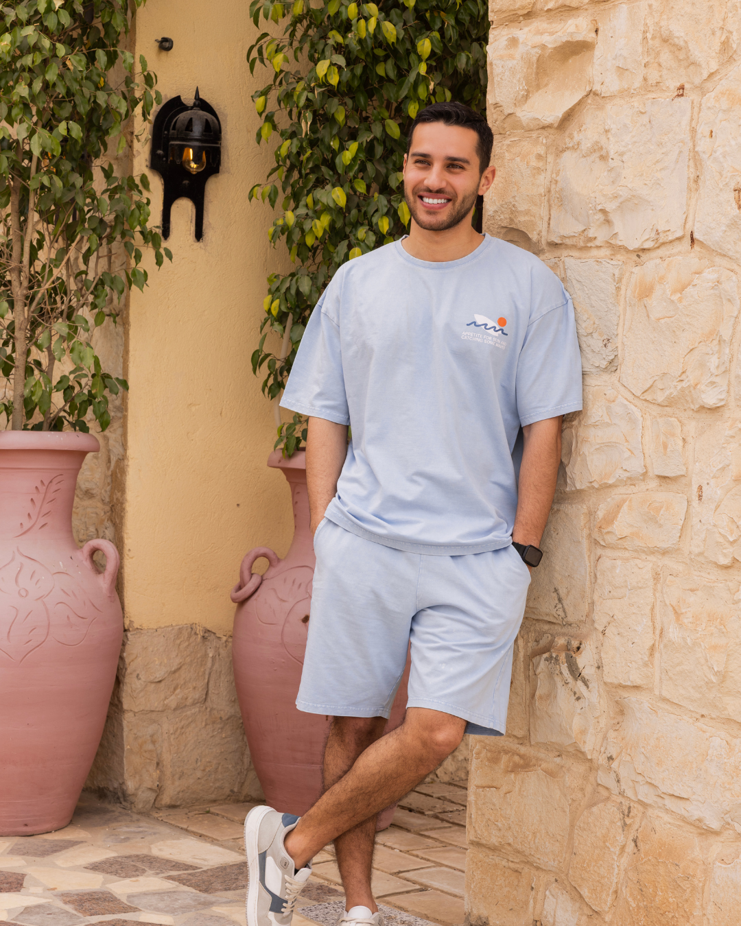 بيجاما شورت وتوب نص كم سمر ميلتون