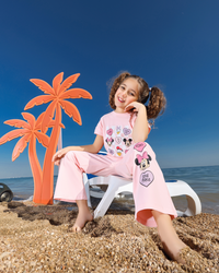 xoxo Girls' children's pajamas, half sleeves and pants