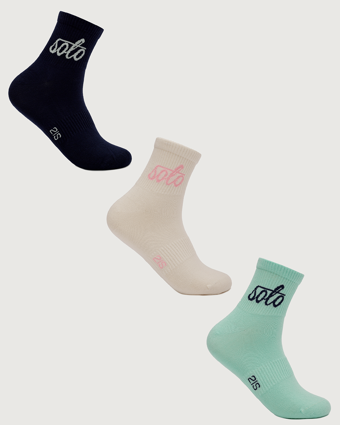 شراب حريمي هاف سوكيت ليكرا سادة باك 3