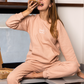 Smile more Women's pajamas, waffle material