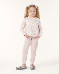 بيجاما بنطلون جاكارد و توب كُم طويل