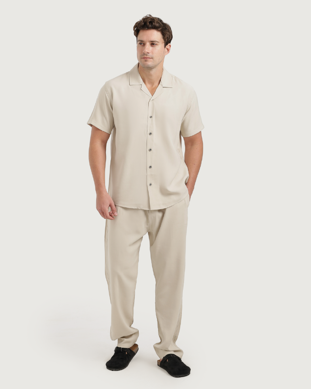 Men's Casual Short Sleeve Set