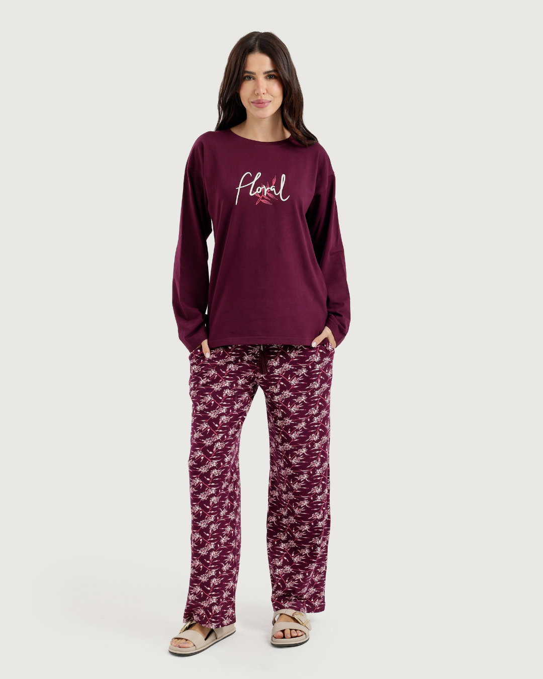 بيجاما حريمى كم بنطلون FLORAL