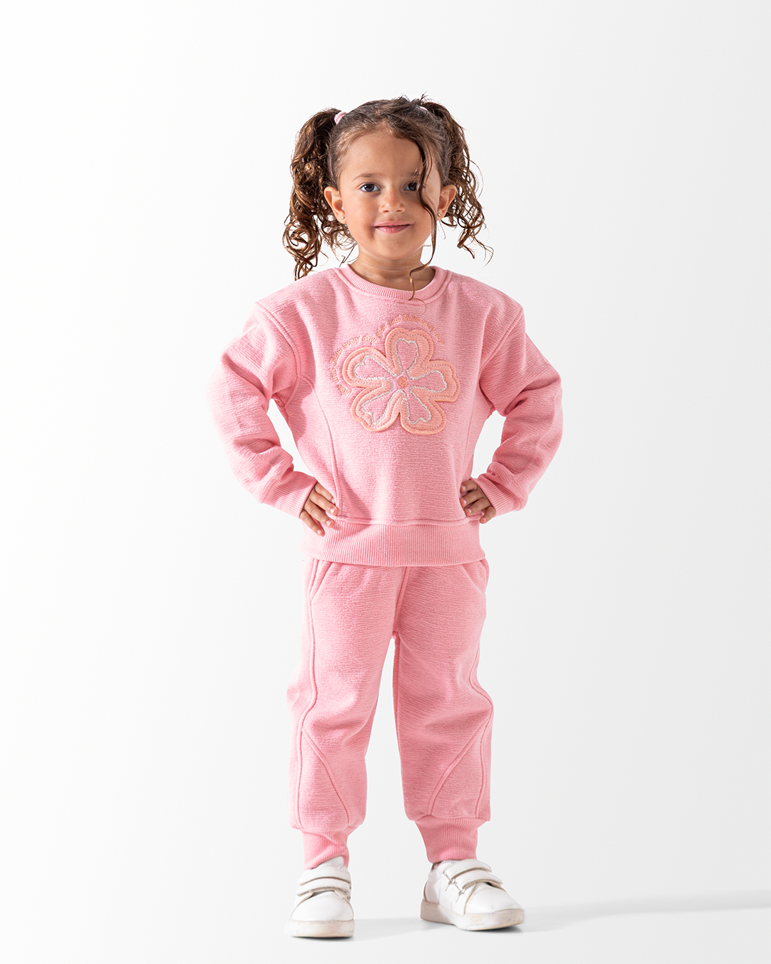 Big Flower NB طقم بناتي