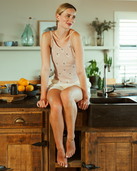 بيجاما حديقة ناعمة بلون اللافندر