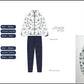 Snow Flowers Women Pajama in snow Colors
