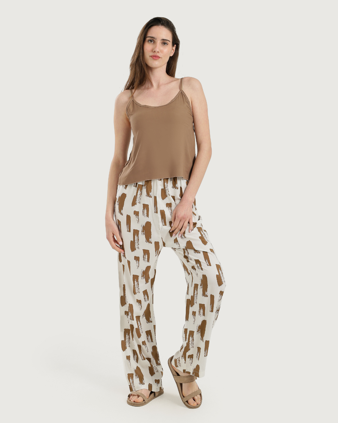 Women's sleeveless pajama with pants