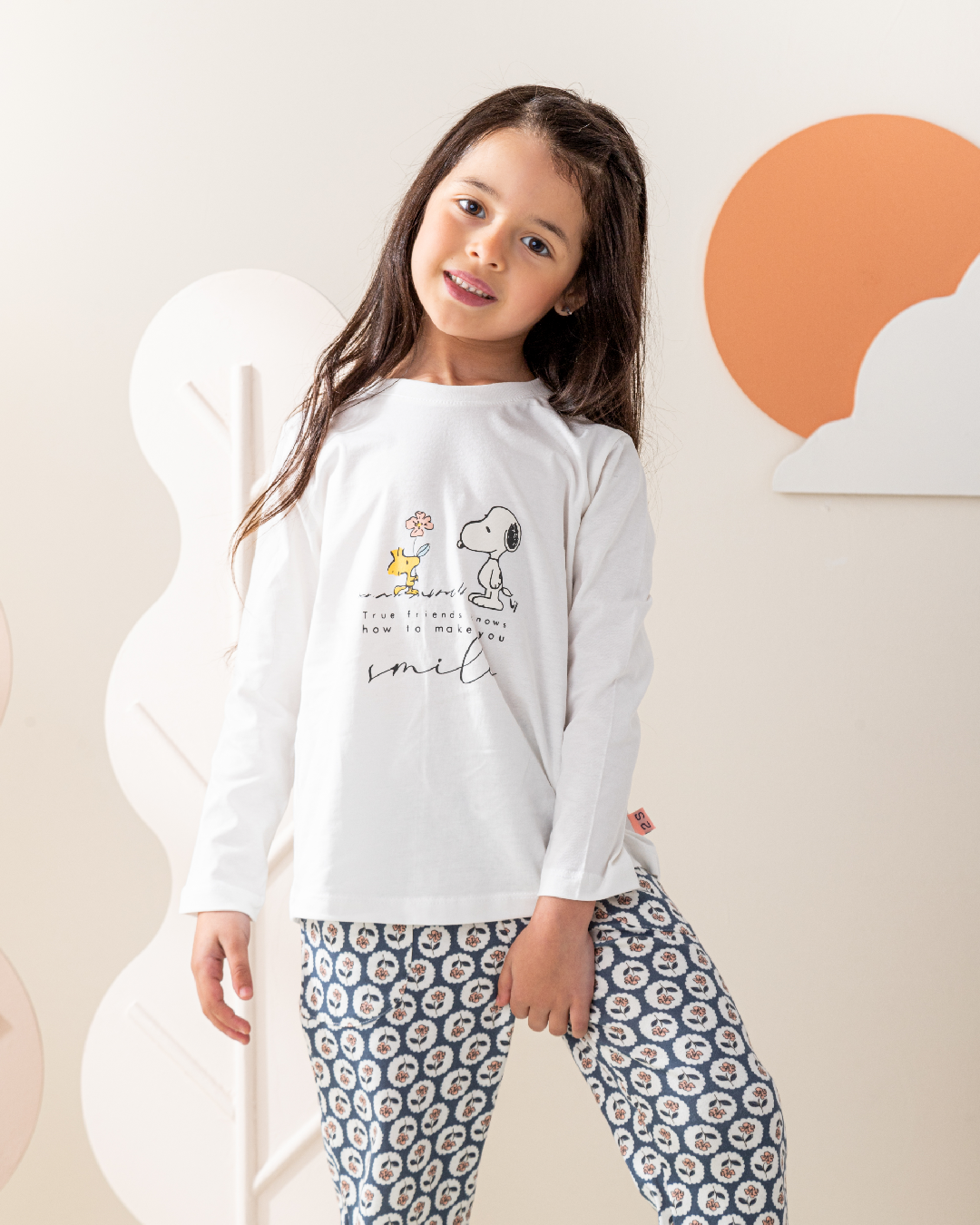 Spring Bunny بيجاما بناتي كُم طويل