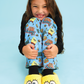 Kids' velour SpongeBob pajama pants