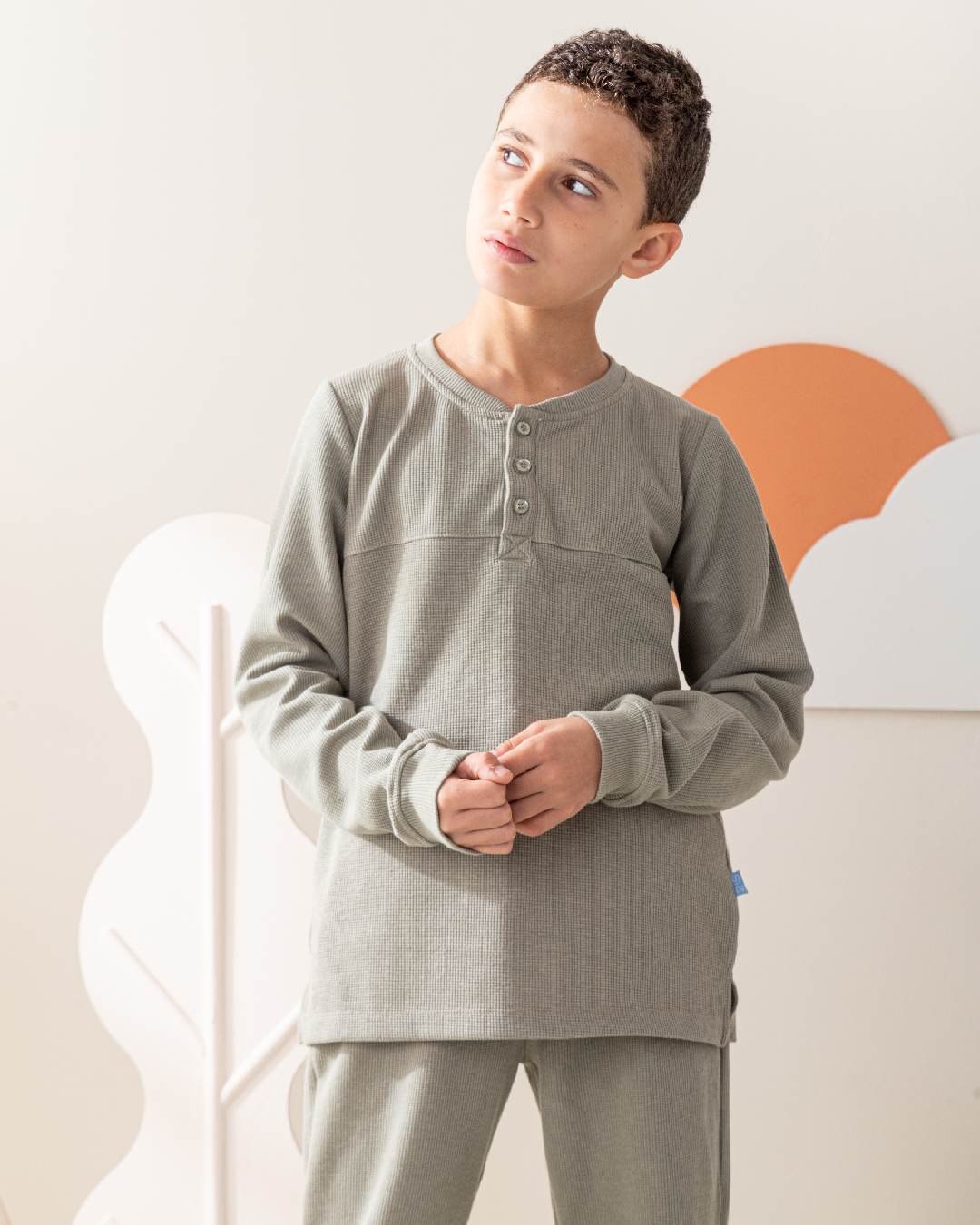 Cool boy بيجاما اولادي بكم و بنطلون