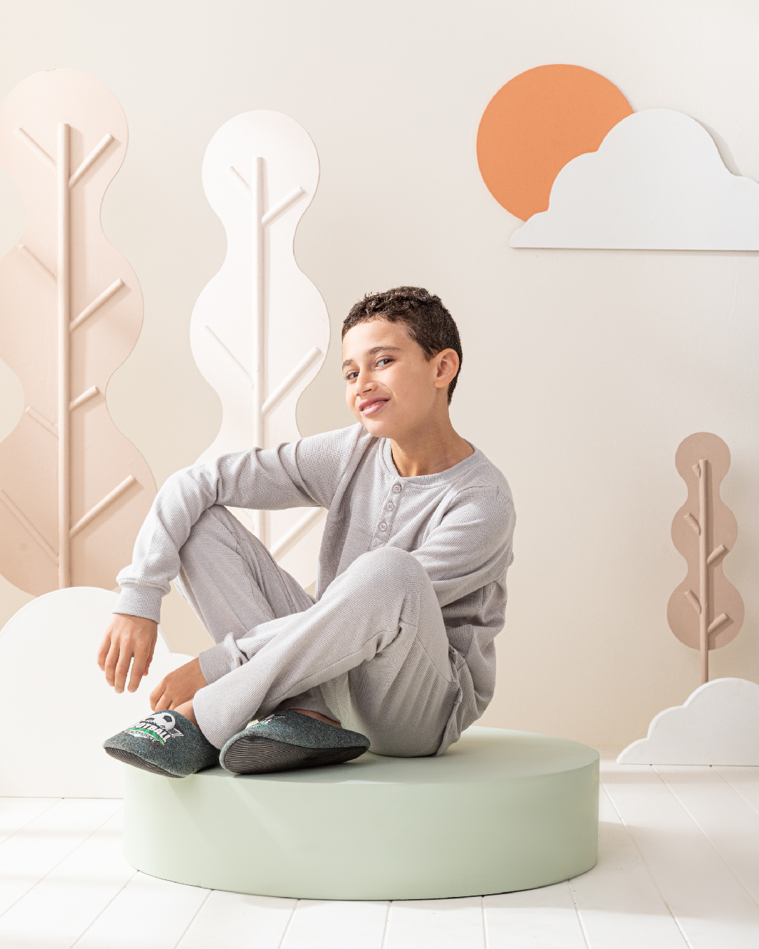 Cool boy بيجاما اولادي بكم و بنطلون