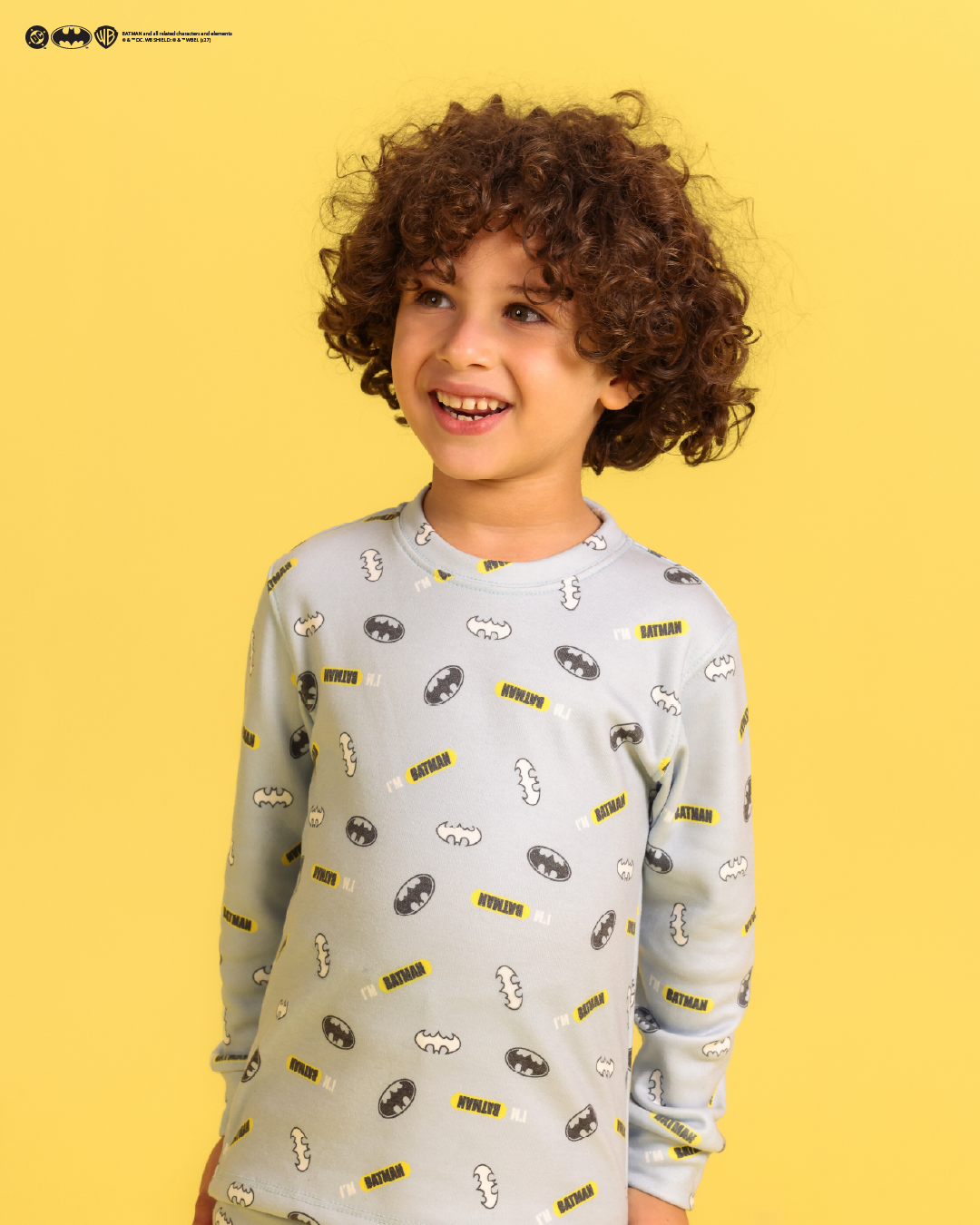 Boys' Batman-print sweatshirt