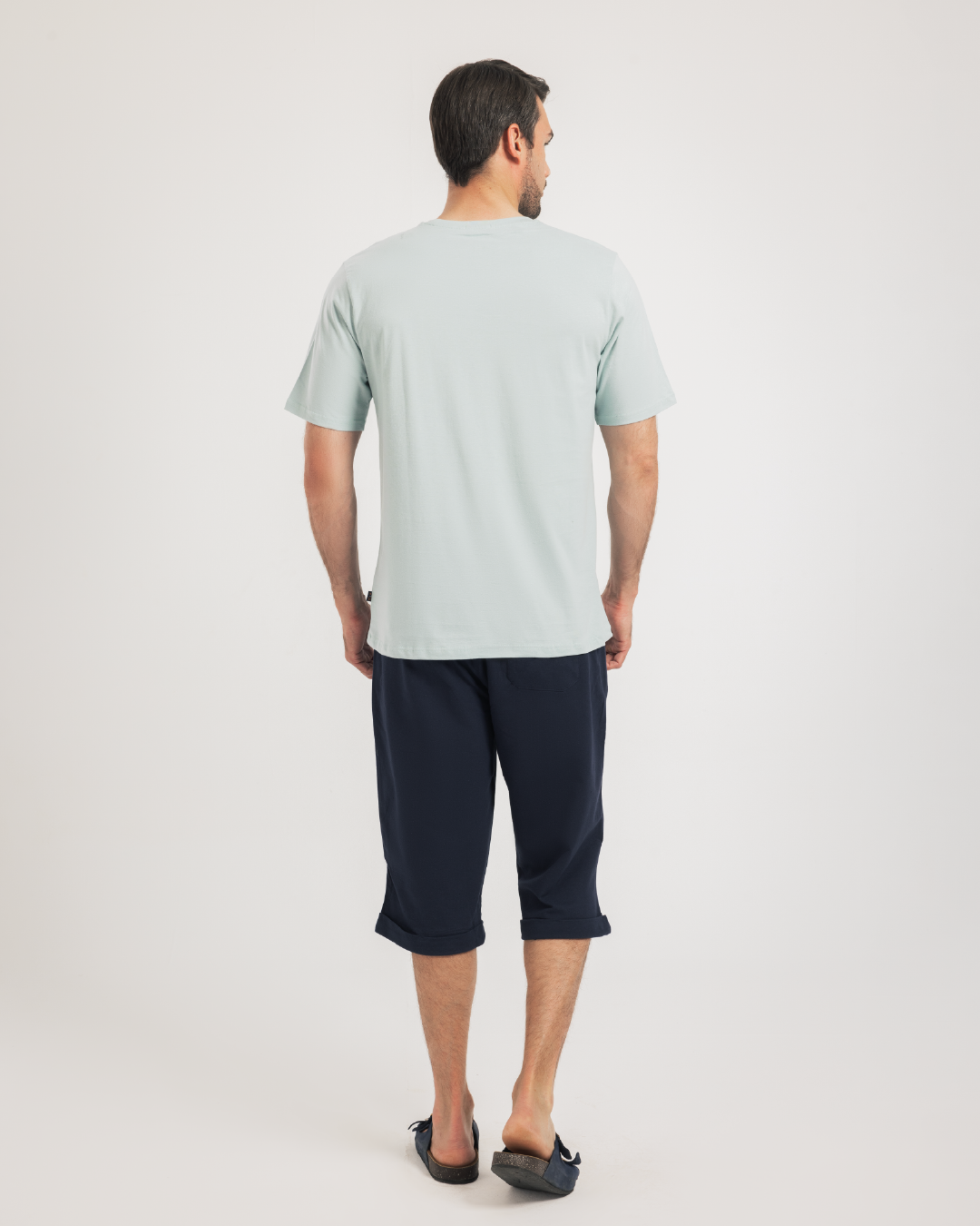 Sea View بيجاما رجالي نُص كُم