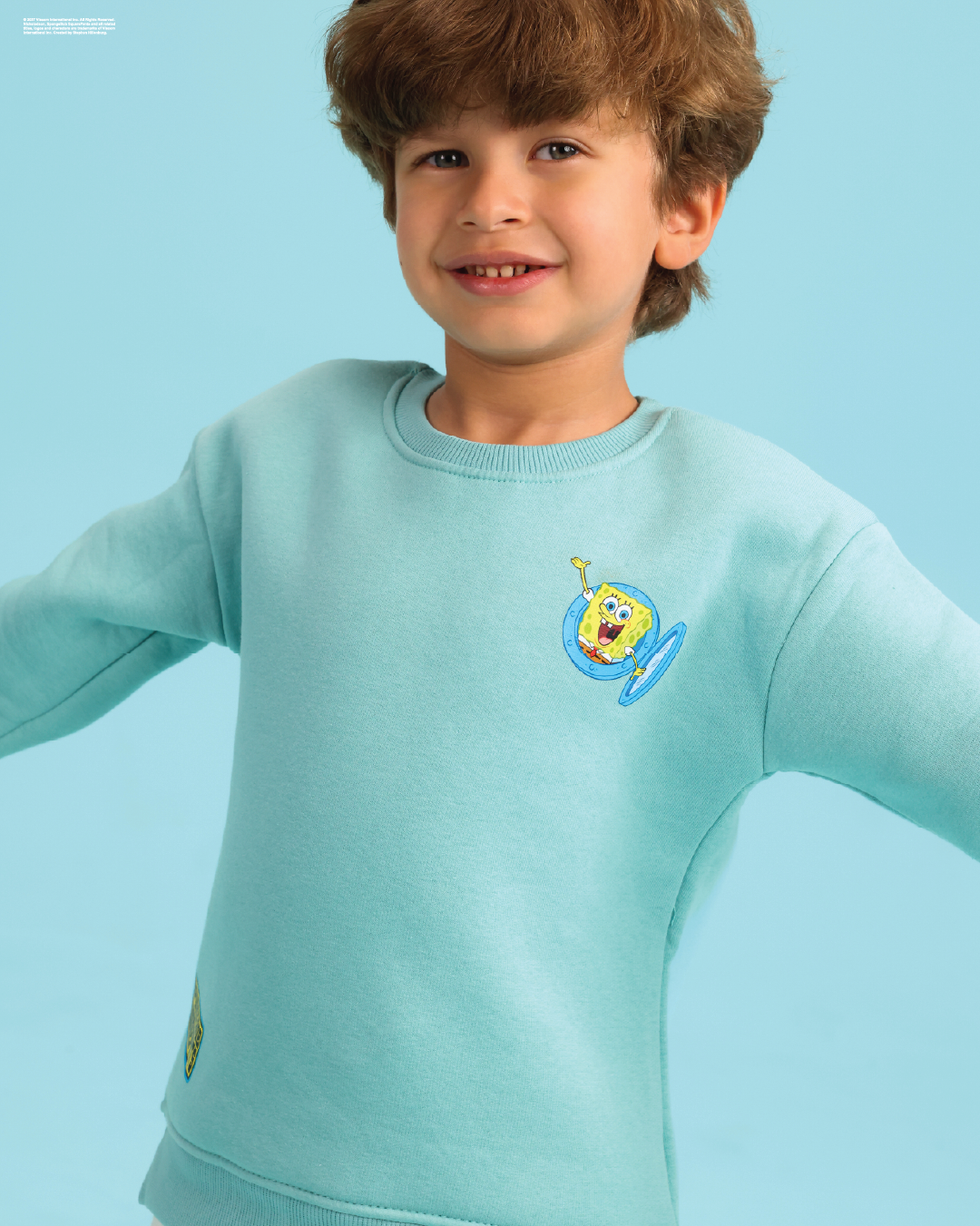 SpongeBob crew-neck pajama