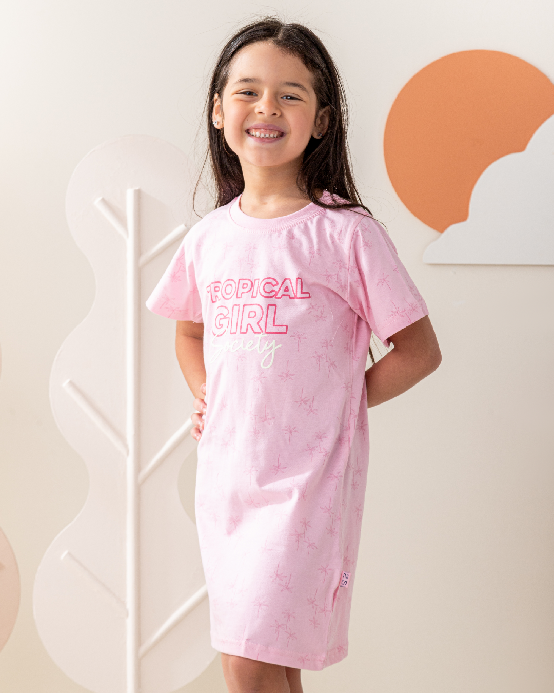 نايت شيرت نص كم قطن تروبيكال