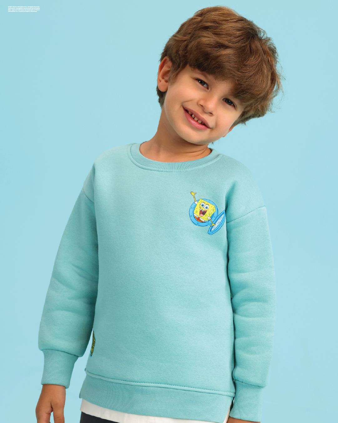 SpongeBob crew-neck pajama