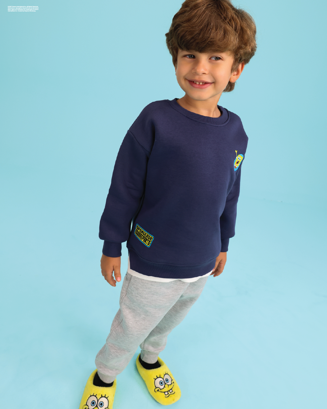 SpongeBob crew-neck pajama