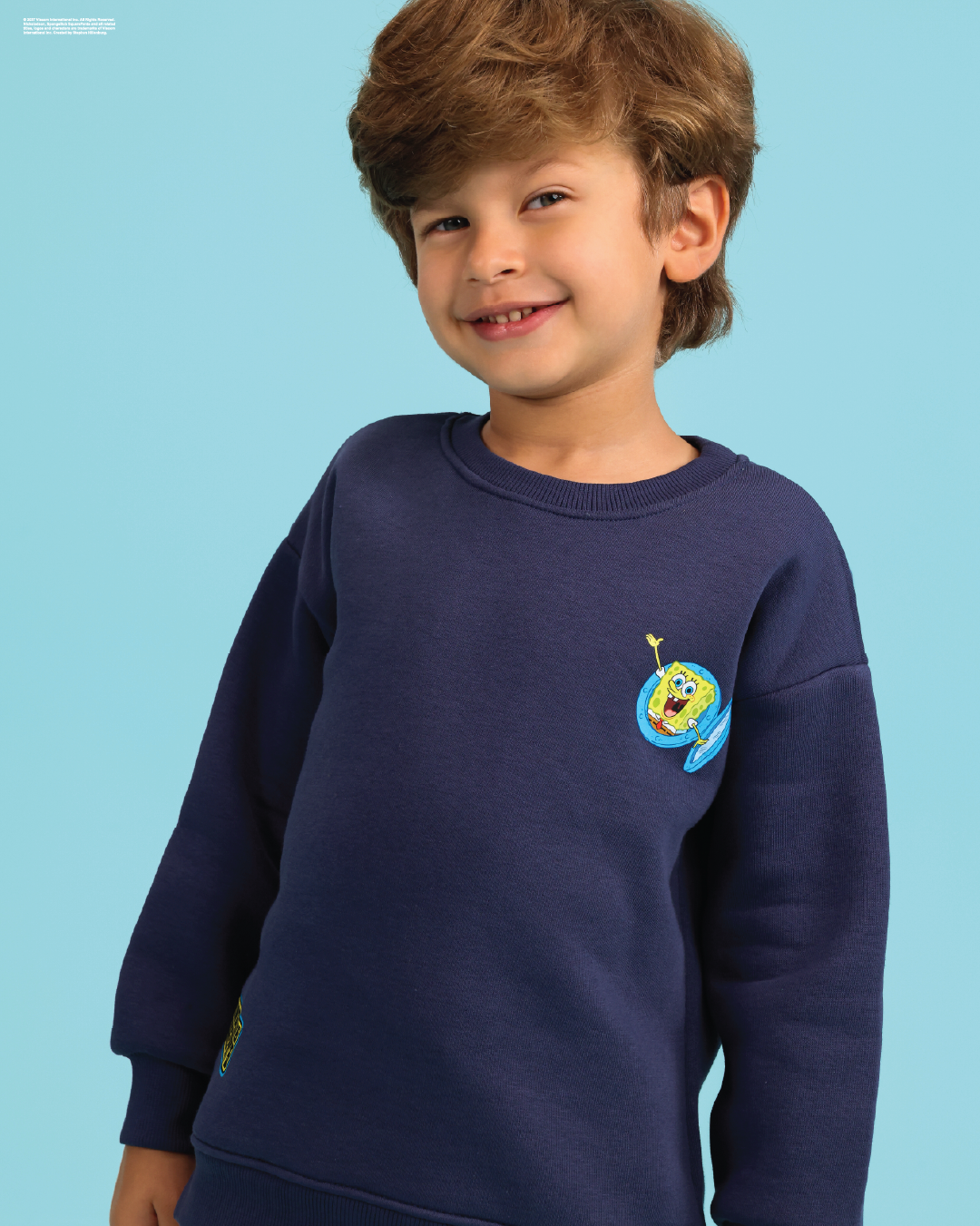 SpongeBob crew-neck pajama