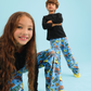 Kids' velour SpongeBob pajama pants
