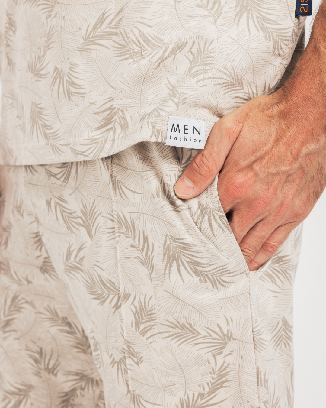 بيجاما نص كم و شورت قطن