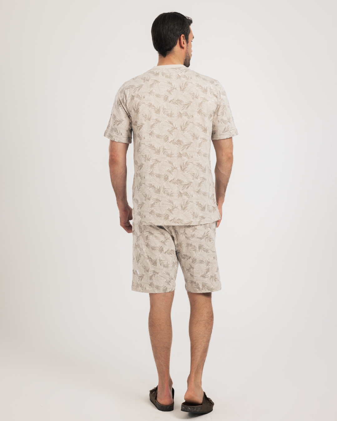 بيجاما نص كم و شورت قطن