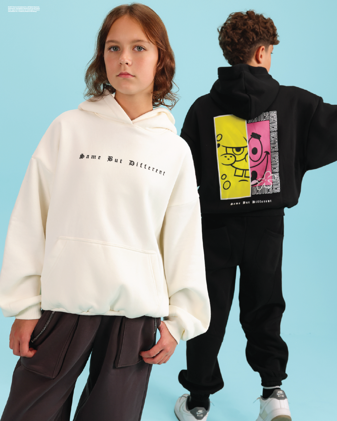 SpongeBob balloon-fit sweatshirt