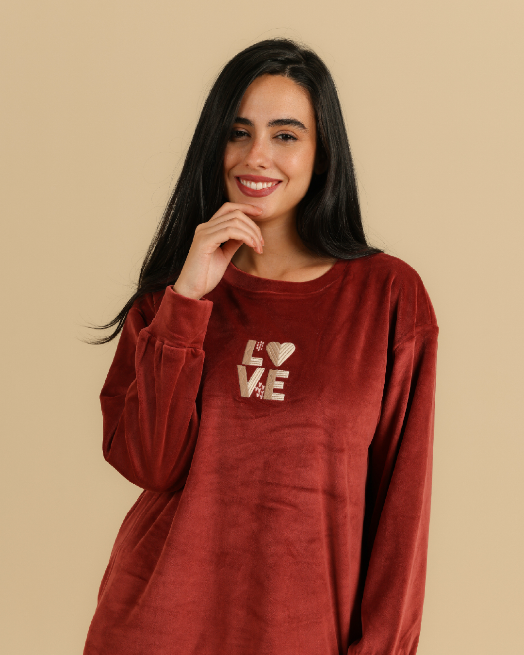 بيجاما حريمى هايدي بنطلون مقلم