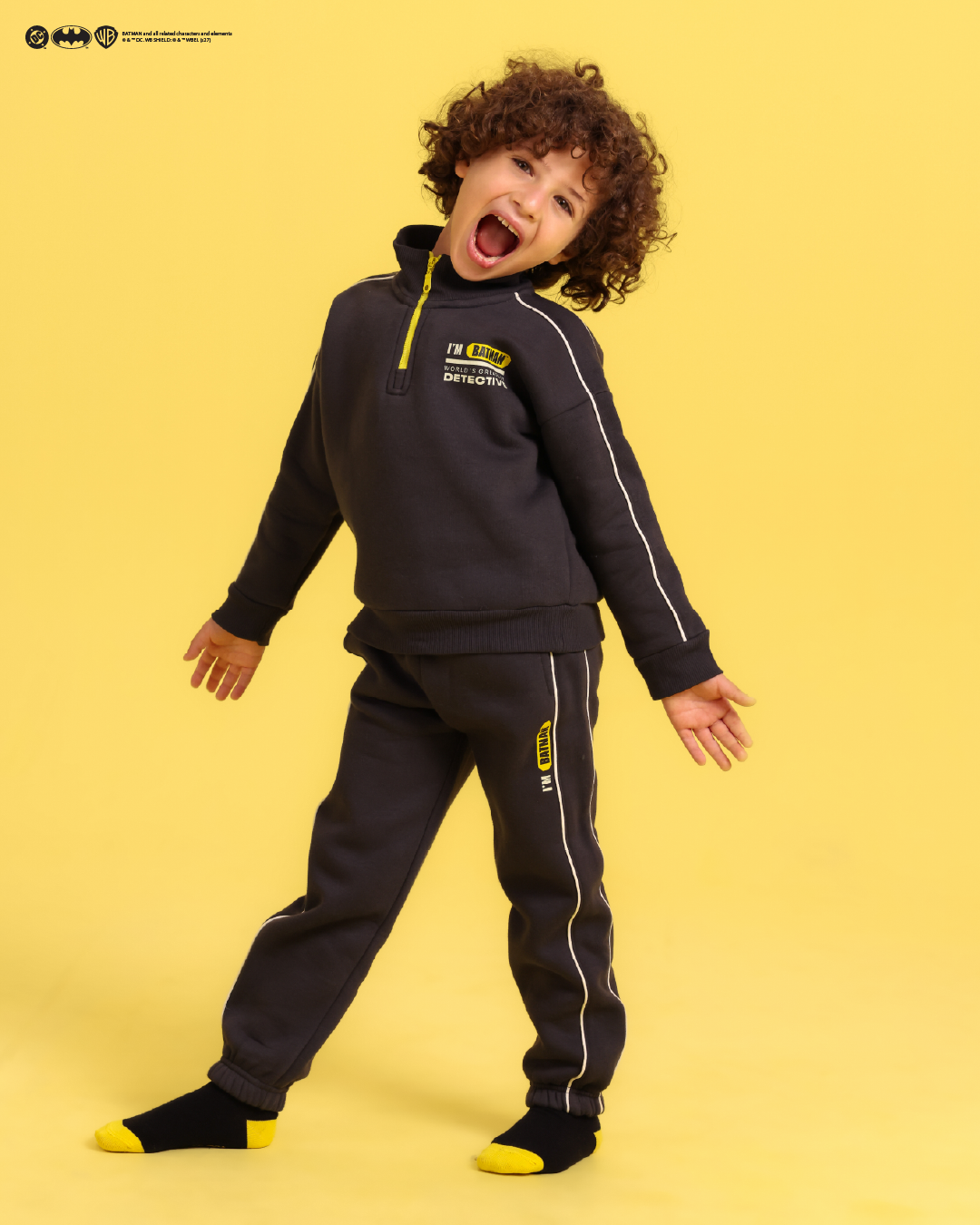 Batman half-zip tracksuit