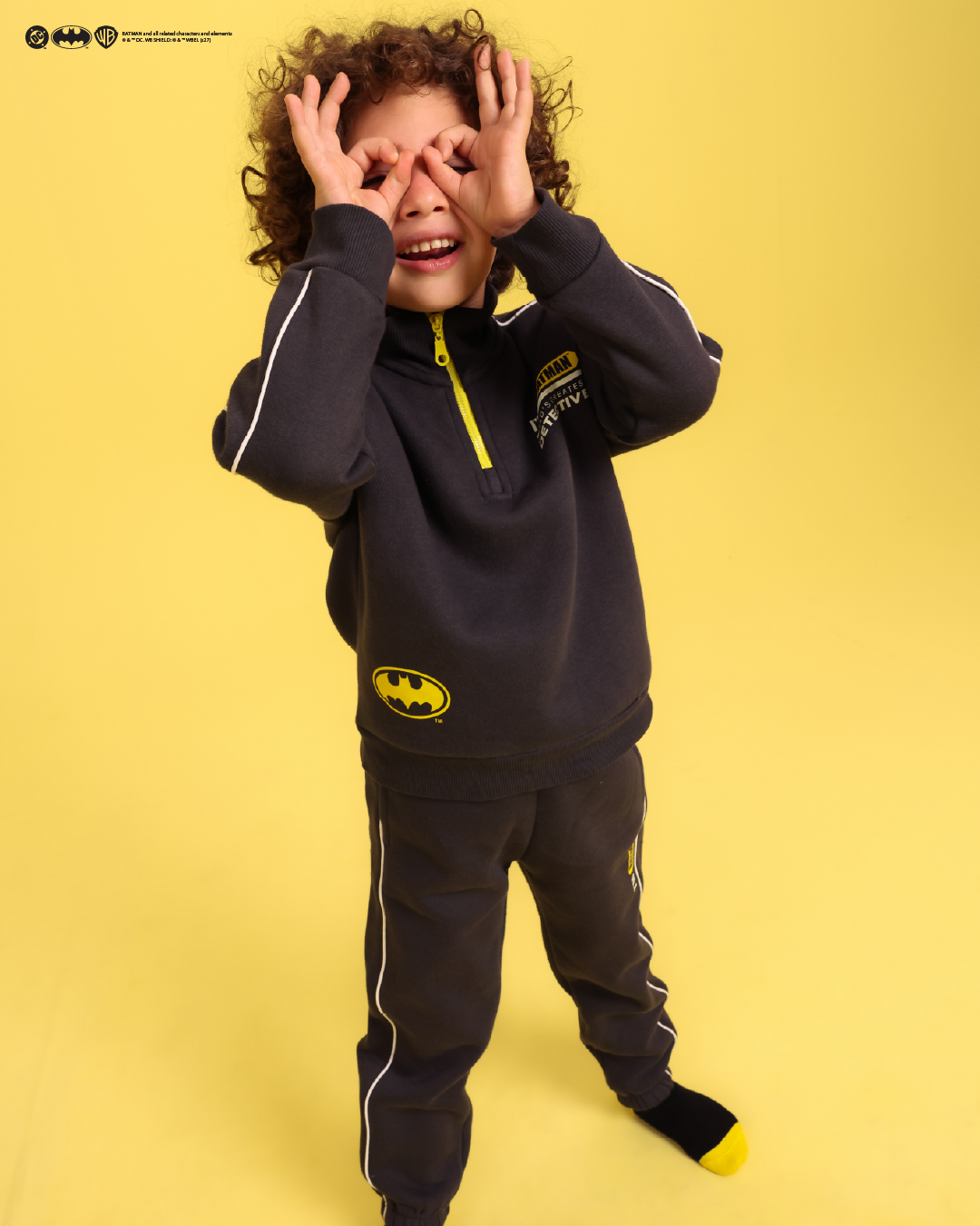 Batman half-zip tracksuit