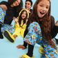 Kids' velour SpongeBob pajama pants