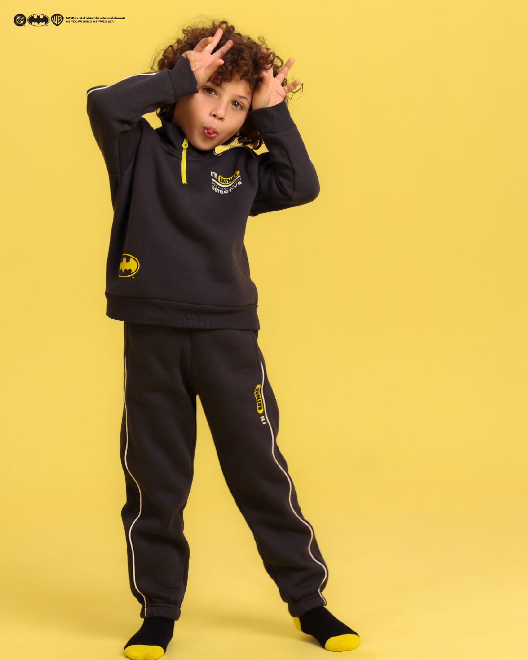 Batman half-zip tracksuit