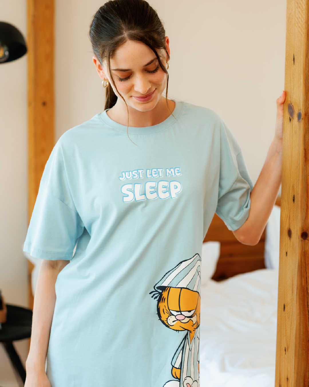 Women's Nightshirt Just Let Me Sleep