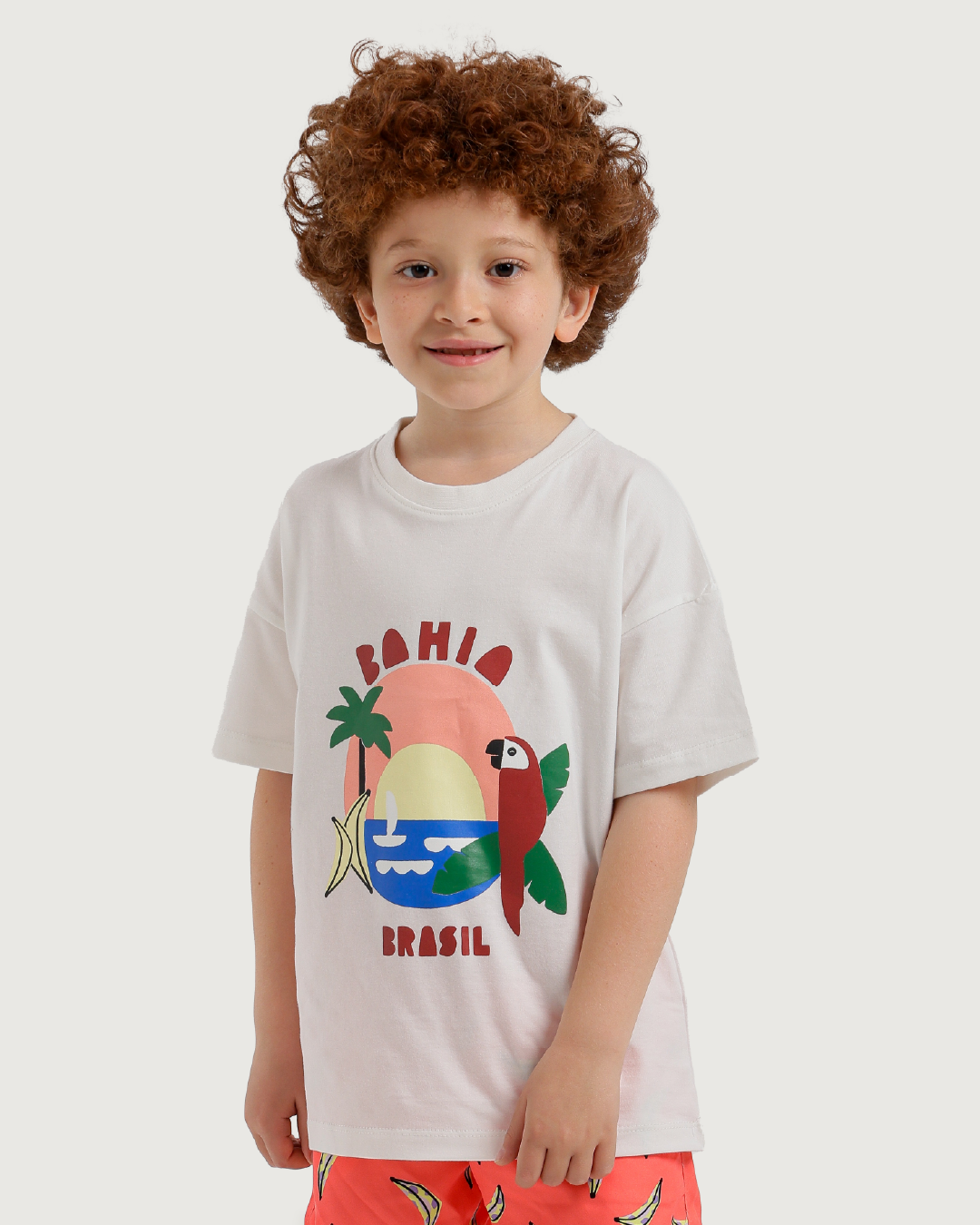 Summer Fruit Printed Swimsuit