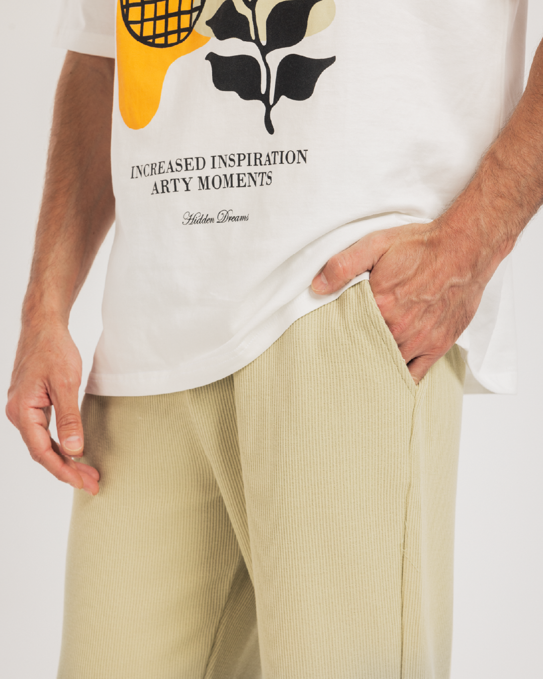 بيجاما نص كم كولا عريضة و بنطلون جاكارد