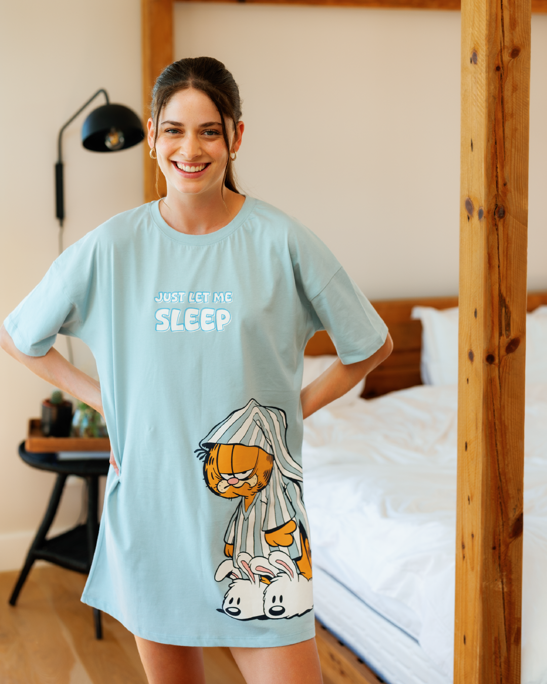 Women's Nightshirt Just Let Me Sleep