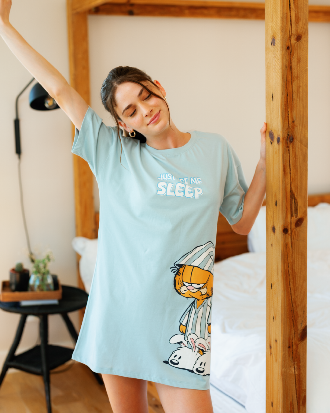 Women's Nightshirt Just Let Me Sleep