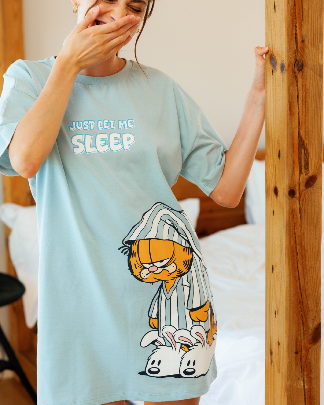 Women's Nightshirt Just Let Me Sleep