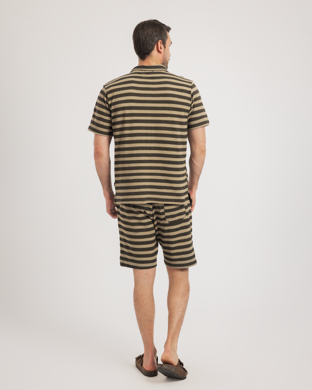 Cool Striper بيجاما رجالي بزراير