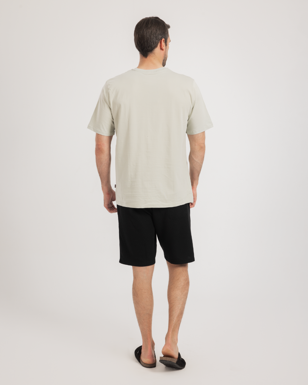 بيجاما شورت جاكارد و توب نص كُم